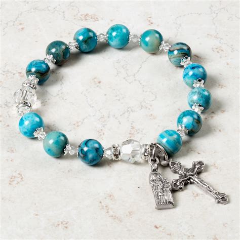 St Anne Rosary Bracelet